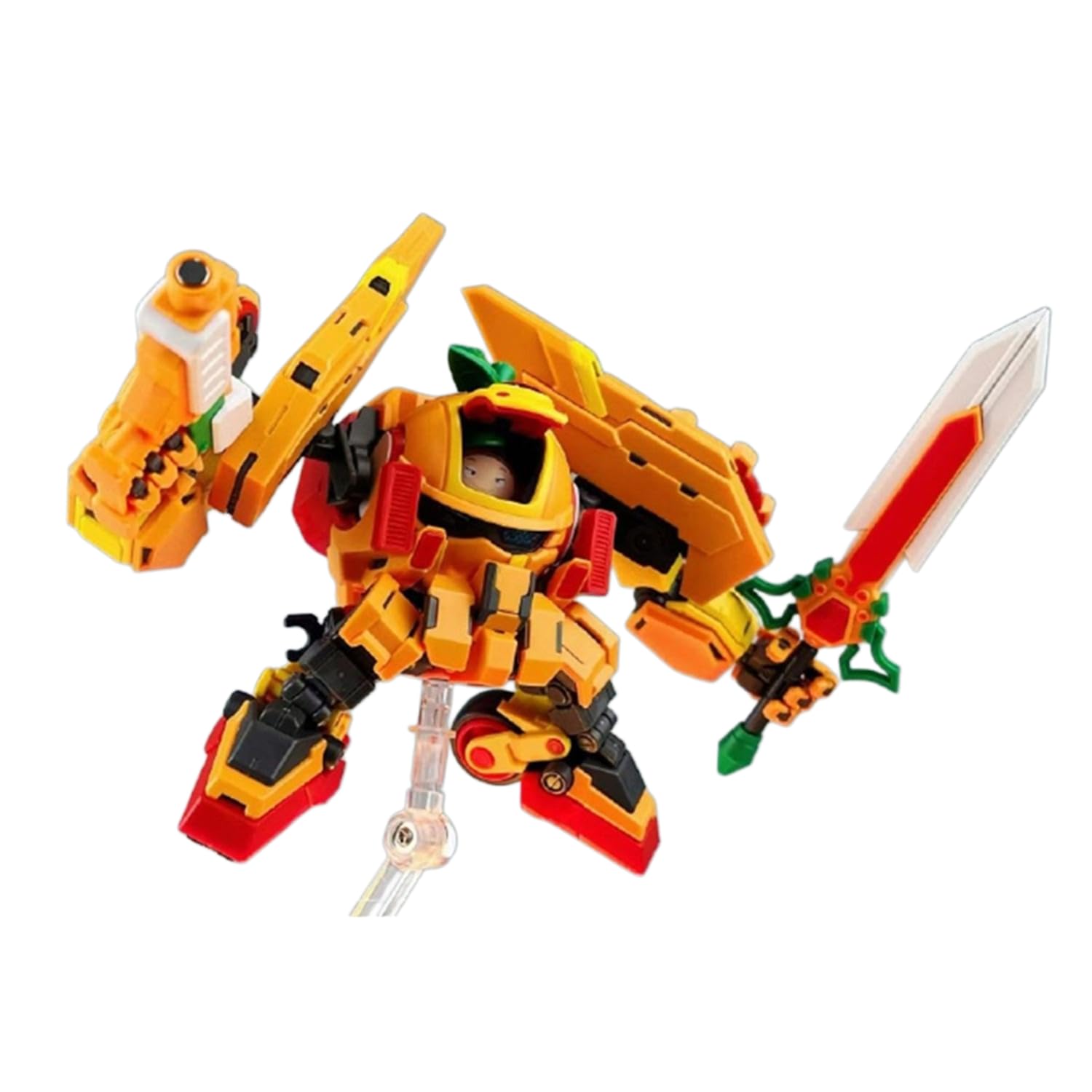 Amazon.co.jp: Syxlcygj 壹理創玩 果宝特攻 機甲シリーズ 香橙戦宝 橙